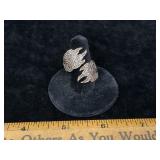 Metal Celtic Bear Claw Wrap Ring