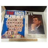 Time Faces In The News & Time President John F