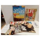 Rand McNalky Atlas, Life Magazines 5 & WTHI Vigo