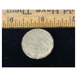 Gold Filled Pi Alpha Phi Yellow Rose Frat Pin