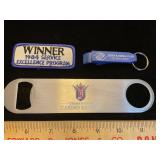 THCR Bottle Opener 1984 WINNER & Keychain
