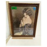 'Puzzled' Print By Gabriel Emile Edouard Nicolet