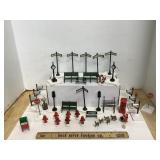 Holiday Village Pieces Street Signs, Fire