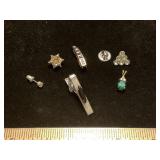 Misc Earrings Tie Tack & Pendants
