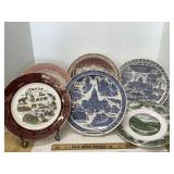 Decorative Plates Texas, Illinois, Great Smoky