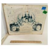 Metal Sign Schueler & Coirs Golden Lager Beer