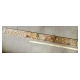 WELCOME FRIENDS WOOD CARVED SIGN