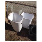 Plastic Trash Receptacles 3