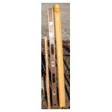 4' Wood & Metal Level & Case