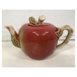 Red Apple Teapot