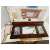 Fetco Fine Furniture Wall Rack  & Notepad in box