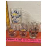 Indy 500 Glasses 1972 Al Unser 1971 Winner