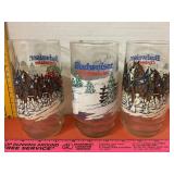 Budweiser Clydesdales 1995 Glasses