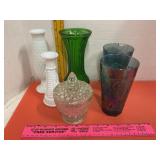Indiana Glass Harvest Grape Tumblers 1 Has chip