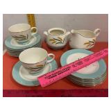 International China Viking Wheat Saucers 7