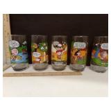 Camp Snoopy Collection  McDonalds Glass Tumblers