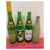 7 Up Bottles Notre Dame Indy 500 1978