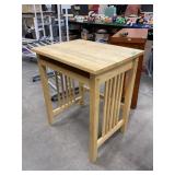 Wooden Computer Stand H 30' W 26' D 20'