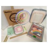 BigOtters Embroidery Hoops, Snap Frame, W