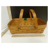 Longaberger Small Gathering Basket  with Swing