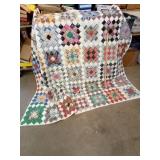 Hand Quilted Twin/Full Quilt