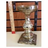 Large Glass Candleholder