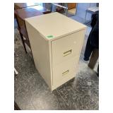 2 Drawer Metal File Cabinet