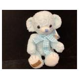 Merrythought Cheeky Baby Blue Rattle Bear 55/250