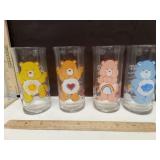 Pizza Hut Collector's Series CARE BEARS Tumblers 4