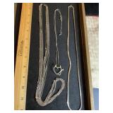Silver Tone Necklaces