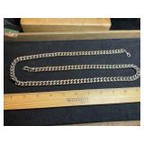 Curb Cuban Steel Chain Necklace