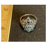 18k Marked Acid Tested 10 - 14k Ring