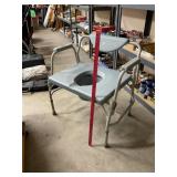 Bariatric Drop Arm Bedside Commode