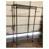 Laundry Room Rack On Wheels