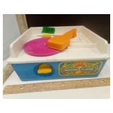 Fisher-Price Wind Up Music Box Record Player w