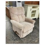 NICE Beige Lazy Boy Swivel Recliner