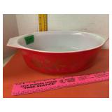 Pyrex Golden Poinsettia 1961 Promotional Casserole