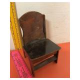 Miniature Wooden Chair