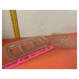Divided Glass Snack Tray & More