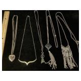 Silver Tone Necklaces
