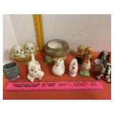 Enesco 1975 Frog & Mushroom Planter