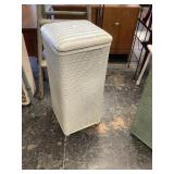 White Painted Hamper