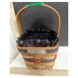 Longaberger 1993 Inaugural Basket with Lining &