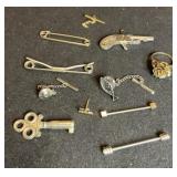Tie Bars Tacks & Other Items