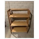 Folding Bookcase H 39? x W 28? x D 12?