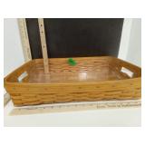 Longaberger 17' Serving Tray Basket with Cut