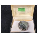 Connemara Marble Brooch Moycullen Ireland