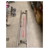 Metal Bed Frame On Wheels Full/Queen