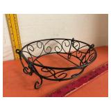 Metal Footed Bowl/Basket Stand