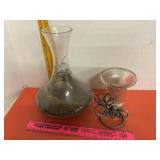Vase & Candle Holders
